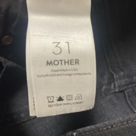MOTHER Insider Crop Step Fray Guilty Racer Jeans - Picture 7 of 14